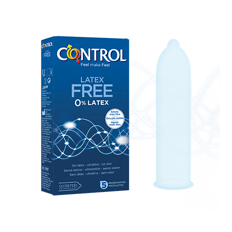 Control Latex Free Preservativi Senza Lattice 5 pezzi