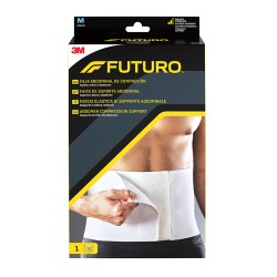 3m Futuro Fascia Elastica Post Operatoria per addome cadente post-intervento colore bianco taglia L 116,8 - 132,1 cm