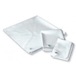 Lenzuolino in foglia di gomma naturale con occhielli di fissaggio 70 x 90 cm