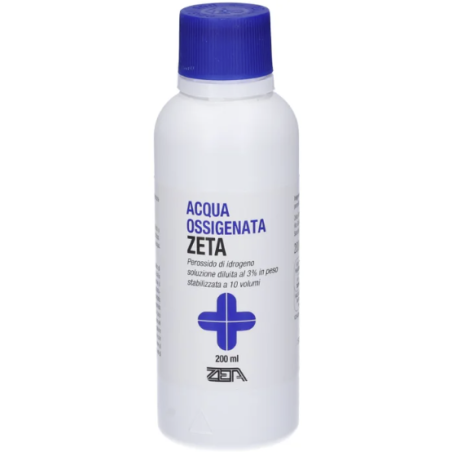 Zeta Acqua Ossigenata 10 Volumi 200 ml Zeta Acqua Ossigenata 10 Volumi 200 ml