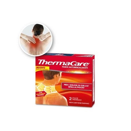 Thermacare Fasce autoriscaldanti per i dolori a collo/spalla/polso 2 pezzi Thermacare Fasce autoriscaldanti per i dolori a collo/spalla/polso 2 pezzi