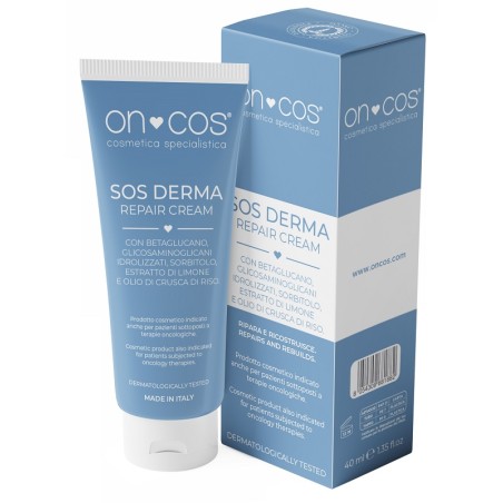 Oncos Sos Derma Repair Cream crema riparatrice per pazienti oncologici 40 ml Oncos Sos Derma Repair Cream crema riparatrice per pazienti oncologici 40 ml