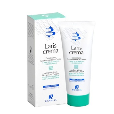 Biogena Laris Crema antitraspirante e antiodorante deodorante 75 ml Biogena Laris Crema antitraspirante e antiodorante deodorante 75 ml