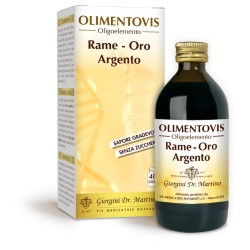 Dr. Giorgini Rame Oro Argento Olimentovis bevanda senza zuccheri con oligoelementi 200 ml