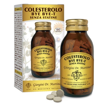 Dr. Giorgini Colesterolo Bye Bye T Senza Statine 180 Pastiglie 500 Mg Dr. Giorgini Colesterolo Bye Bye T Senza Statine 180 Pastiglie 500 Mg