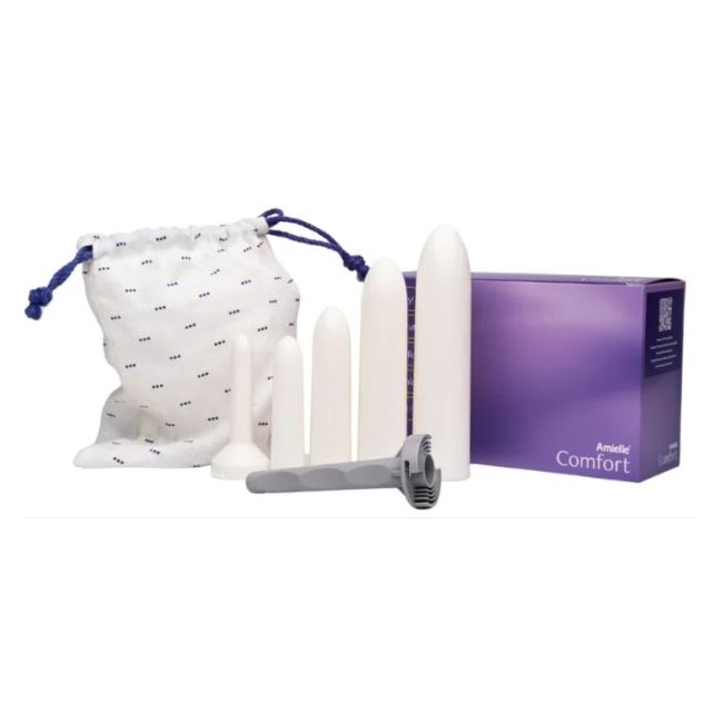 Amielle Comfort Set Kit di Dilatatori Vaginali per vaginismo dispareunia