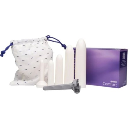 Amielle Comfort Set Kit di Dilatatori Vaginali per vaginismo dispareunia