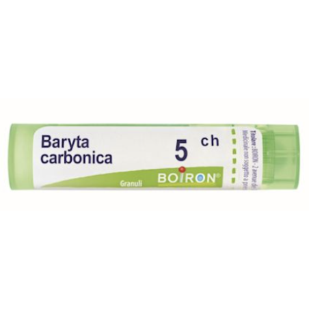 Boiron Baryta Carbonica 5 CH 80 granuli contenitore multidose 4 g