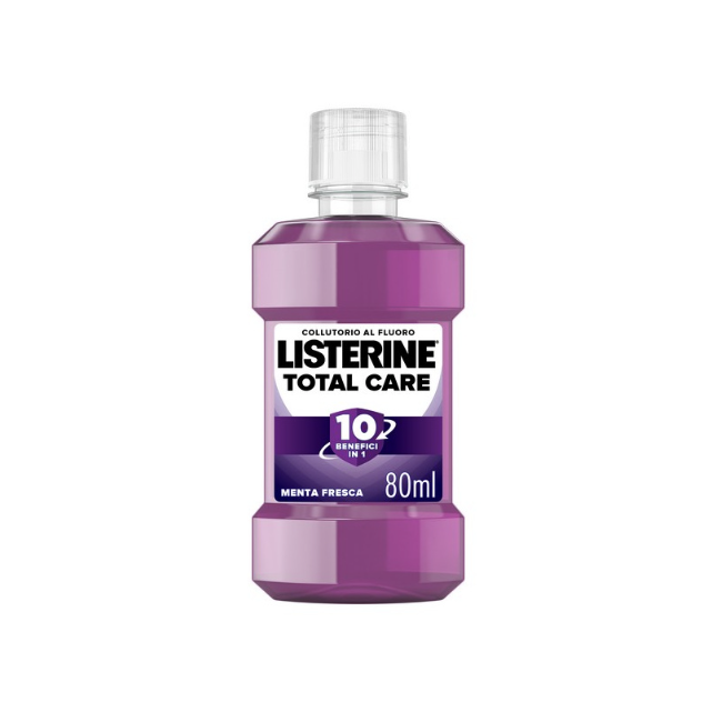 Listerin Total Care 10 Benefici per l'Igiene Orale 80 ml