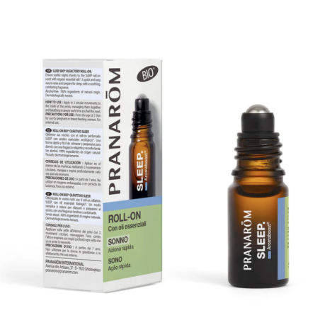 Pranarom Aromaboost Sonno Olio Essenziale Roll On per il Sonno 5 ml