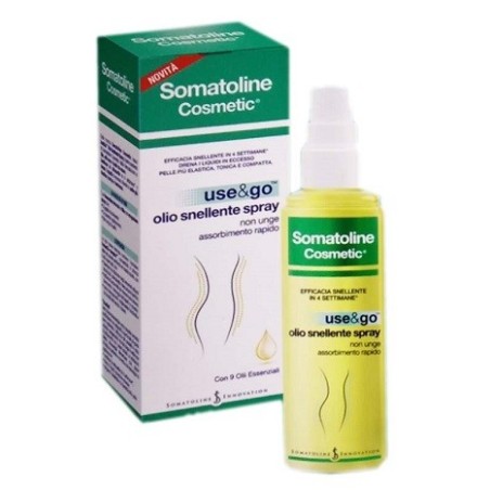 Somatoline Cosmetic Use&Go Olio Snellente Spray 125ml Somatoline Cosmetic Use&Go Olio Snellente Spray 125ml
