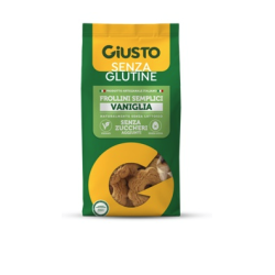 Giusto Frollini Semplici senza glutine e zucchero aggiunto VANIGLIA 200 g