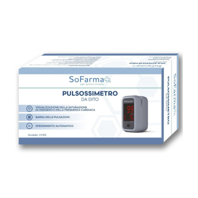 SofarmaPiù Pulsossimetro da Dito SofarmaPiù Pulsossimetro da Dito