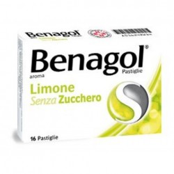 Benagol Gola 16 pastiglie al limone senza zucchero