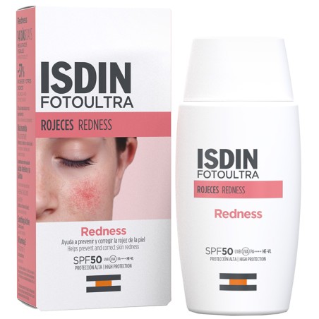 ISDIN Fotoultra Redness SPF50 crema solare per pelle soggetta ad arrossamento e prurito 50 ml ISDIN Fotoultra Redness SPF50 crema solare per pelle soggetta ad arrossamento e prurito 50 ml