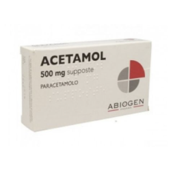 Acetamol 500 mg 10 Supposte