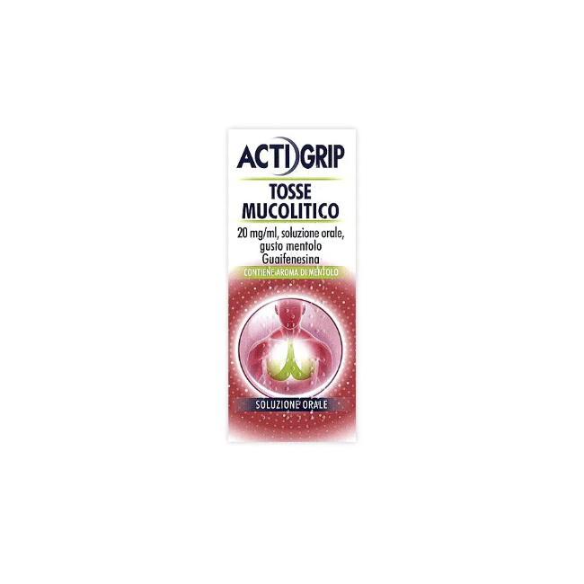 Actigrip Tosse Mucolitico Soluzione Orale 20 mg/ml 150 ml