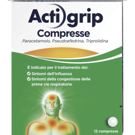 Actigrip 12 Compresse