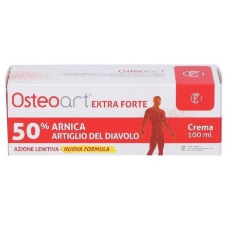 Farmac-zabban Osteoart Extra Forte 50% Arnica e Artiglio del Diavolo crema lenitiva 100 ml