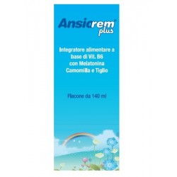 Ansiorem Plus integratore rilassante per addormentamento 140 ml