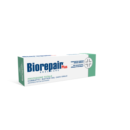 Biorepair Plus dentifricio protezione totale ripara lo smalto 75 ml Biorepair Plus dentifricio protezione totale ripara lo smalto 75 ml
