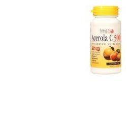 LongLife Acerola C 500 integratore antiossidante 30 tavolette masticabili