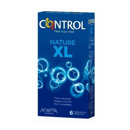 Control Nature XL - 6 Preservativi extra large Offerta online Control Nature XL - 6 Preservativi extra large Offerta online