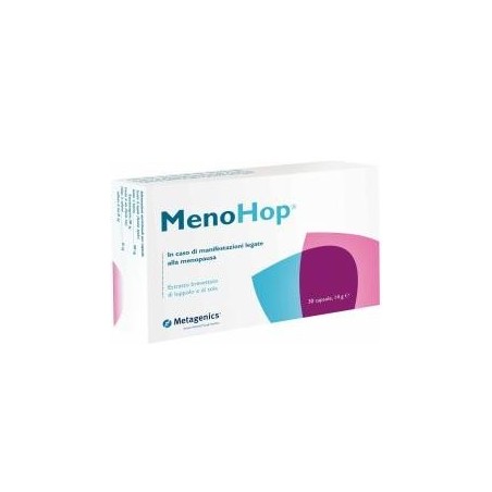 MenoHop integratore per la donna in menopausa 30 capsule MenoHop integratore per la donna in menopausa 30 capsule