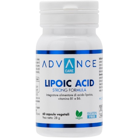 +Watt Advance Care Lipoic Acid Strong Formula integratore contro la stanchezza 60 capsule vegetali +Watt Advance Care Lipoic Acid Strong Formula integratore contro la stanchezza 60 capsule vegetali