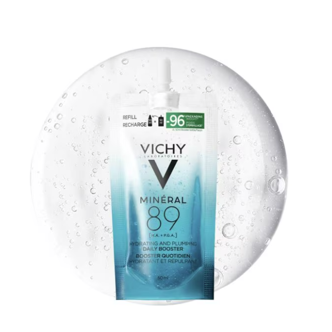 Vichy Mineral 89 Siero booster idratante all'acido ialuronico REFILL 50 ml