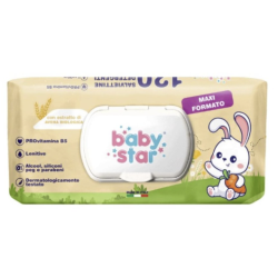 Farvima Medicinali Babystar Salviettine Bebe' Avena Bio 120 Pezzi