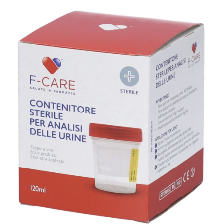 Farvima Medicinali Contenitore Sterile F Care Per La Raccolta Urina 120 Ml Farvima Medicinali Contenitore Sterile F Care Per La Raccolta Urina 120 Ml