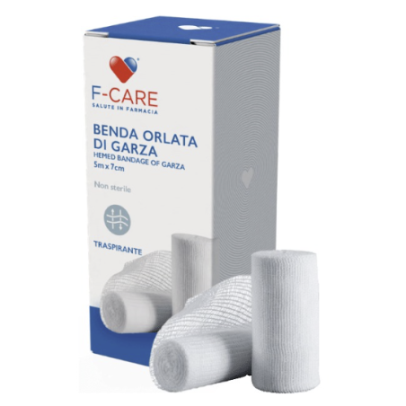 Farvima Medicinali Benda Orlata F Care 7x500cm Tesa Farvima Medicinali Benda Orlata F Care 7x500cm Tesa