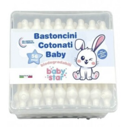 Farvima Medicinali Babystar Bastoncini Cotonati 56 Pezzi