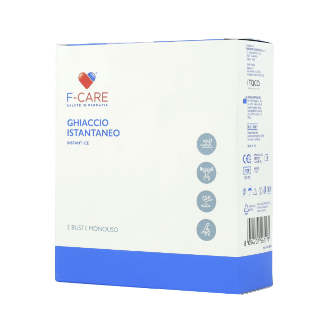 Farvima Medicinali Ghiaccio Istantaneo F-care 2 Pezzi Farvima Medicinali Ghiaccio Istantaneo F-care 2 Pezzi