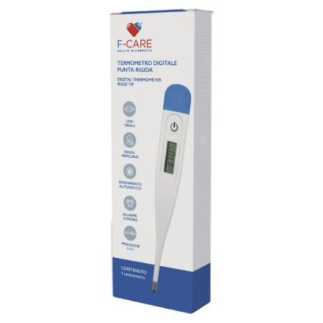 Farvima Medicinali Termometro F-care Digitale Punta Rigida Farvima Medicinali Termometro F-care Digitale Punta Rigida