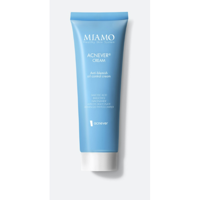 Miamo Acnever Cream crema viso anti-imperfezioni sebonormalizzante 50 ml Miamo Acnever Cream crema viso anti-imperfezioni sebonormalizzante 50 ml