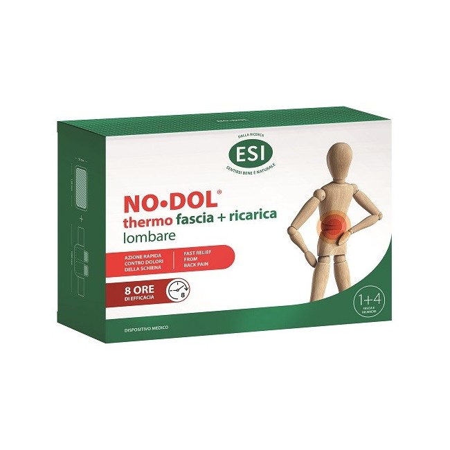 Esi No Dol Thermo Fascia Lombare + 4 Ricariche Esi No Dol Thermo Fascia Lombare + 4 Ricariche