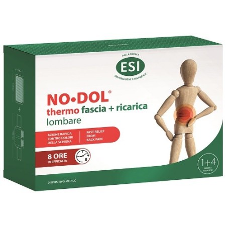 Esi No Dol Thermo Fascia Lombare + 4 Ricariche Esi No Dol Thermo Fascia Lombare + 4 Ricariche