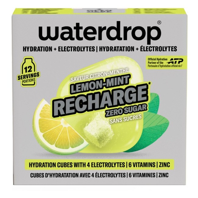 WATERDROP MICROLYTE LIMOME MENTA 12 CUBETTI WATERDROP MICROLYTE LIMOME MENTA 12 CUBETTI