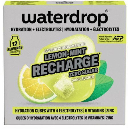 WATERDROP MICROLYTE LIMOME MENTA 12 CUBETTI WATERDROP MICROLYTE LIMOME MENTA 12 CUBETTI