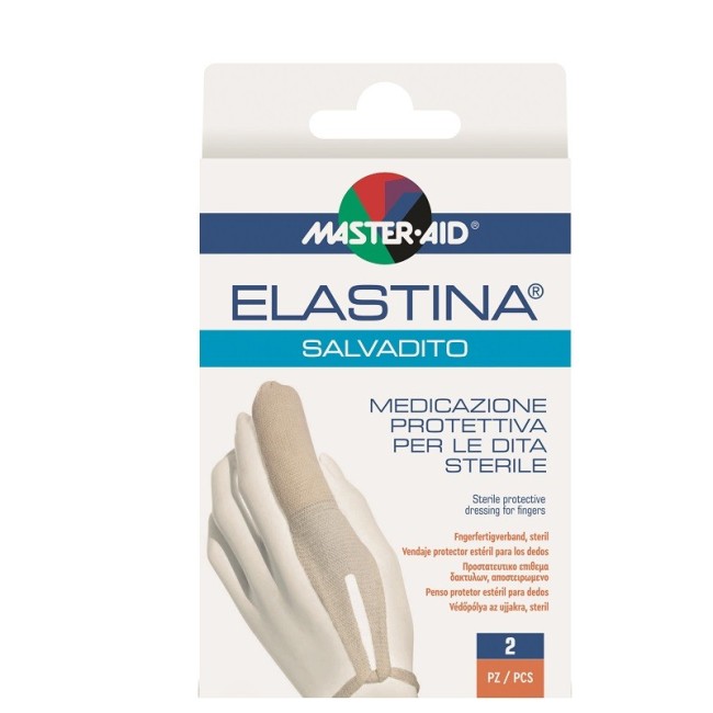 Master Aid Elastina Salva Dito 2 Pezzi Master Aid Elastina Salva Dito 2 Pezzi
