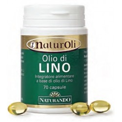 Naturando I NaturOli Integratore a base di Olio di lino antiossidante 70 capsule