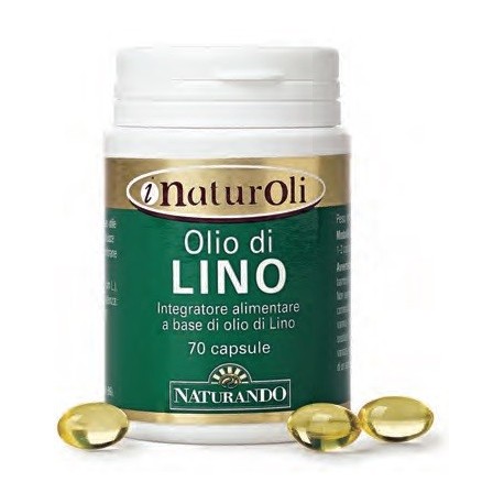 Naturando I NaturOli Integratore a base di Olio di lino antiossidante 70 capsule