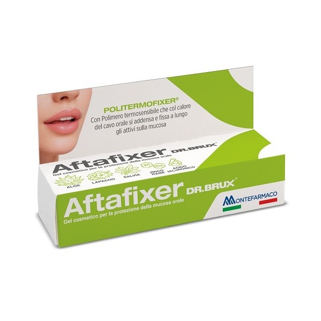 Dr Brux Aftafixer Gel per la Protezione della Mucosa Orale 8 ml Dr Brux Aftafixer Gel per la Protezione della Mucosa Orale 8 ml