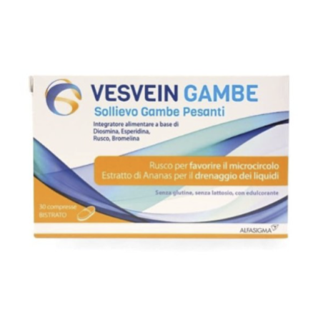 Vesvein Gambe Sollievo per Gambe Pesanti 30 Compresse Vesvein Gambe Sollievo per Gambe Pesanti 30 Compresse