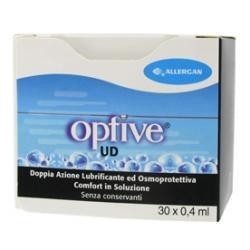 Optive Ud collirio idratante protettivo monodose 30 flaconcini 0,4 ml