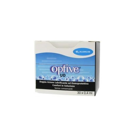 Optive Ud collirio idratante protettivo monodose 30 flaconcini 0,4 ml