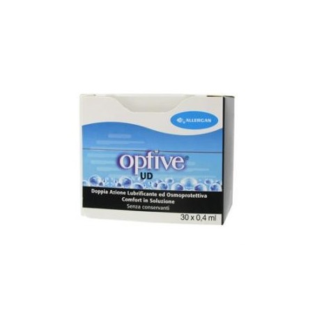 Optive Ud collirio idratante protettivo monodose 30 flaconcini 0,4 ml Optive Ud collirio idratante protettivo monodose 30 flaconcini 0,4 ml