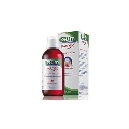 Gum Paroex 0,12%+CPC collutorio potenziato per gengive infiammate 300 ml Gum Paroex 0,12%+CPC collutorio potenziato per gengive infiammate 300 ml